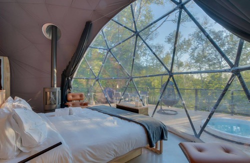 La Conception Ski Chalet | Dome at Bel Air - Ideal for a family with 2 children - Shared Jacuzzi - Bbq