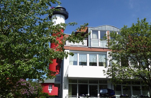 Wangerooge Apartment | "Domicile at the beacon", south terrace m. Beach chair, central