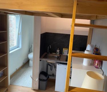 Bavay Apartment | Domus Lemaitre 3, 2 people, Wi-Fi, mezzanine bed