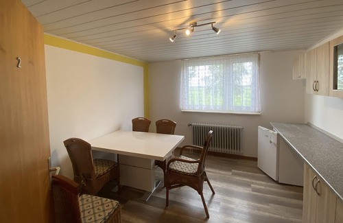 Butjadingen Cottage | Doppelzimmer mit Balkon - Pension "zum Leuchtfeuer"
