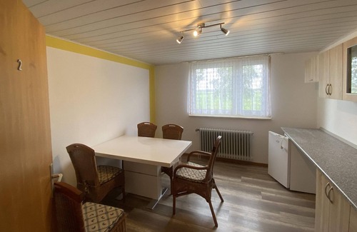 Butjadingen Cottage | Doppelzimmer mit Schlafsofa - Pension "zum Leuchtfeuer"