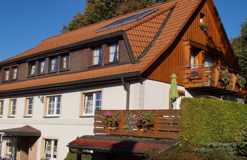 Bonndorf Apartment | Doppelzimmer mit Terrasse
