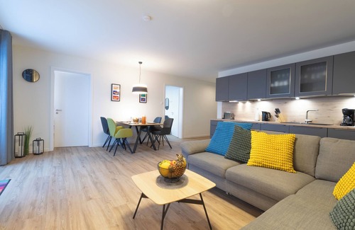 Dorumer Neufeld Apartment | Dorumer Sielhuus 19 mit Dachterrasse und Sauna