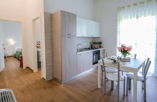 Laureana Cilento Apartment | Double bed and sofa bed