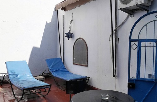 Medina of Chefchaouen Bed & Breakfast | double bedroom with bathroom and private terrace. breakfast included