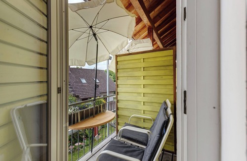 Radolfzell am Bodensee Apartment | Double Room 1 with Lake View, Balcony and Wi-Fi
