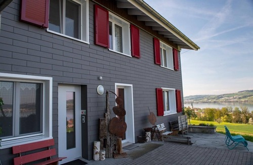 Nottwil House | Double room apple, Kohlweid