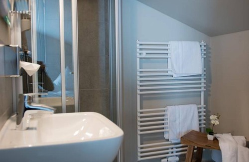 Warmensteinach House | Double room, shower or bath, WC, balcony - Hotel Restaurant Brigitte