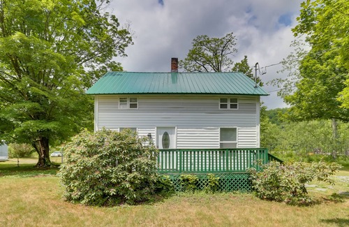 Downsville House | Downsville Vacation Rental w/ Deck: Walk to River!