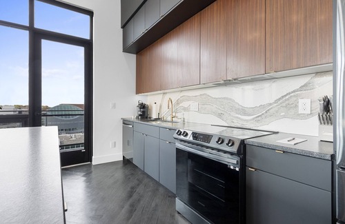 Appleton Apartment | Downtown! All New, Modern, Family-Sized, Incredible Views + Game Room & Theater.