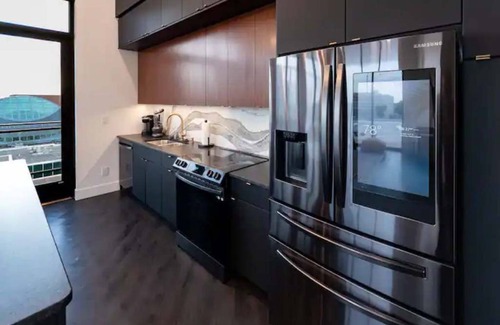 Appleton Apartment | Downtown! All New, Modern, Family-Sized, Incredible Views + Game Room & Theater.