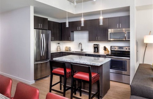 Civic District Condo | Downtown Austin: Luxe 2-Bed Condo with Rooftop Pool & F1 Thrills!n