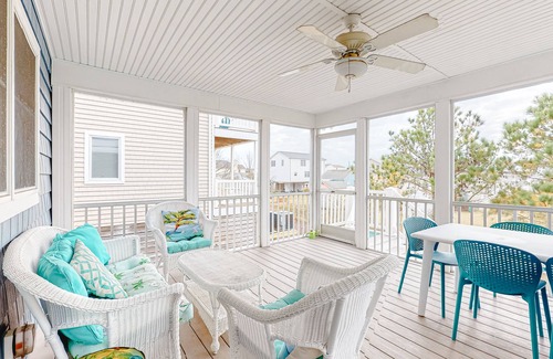 Bethany Beach House | Downtown Bethany Beach house w/gas grill, outside shower and screened porch