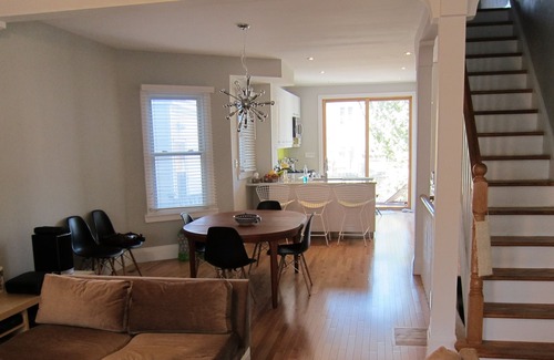 Riverside House | Downtown Family-friendly home for rent in Toronto's trendy Leslieville