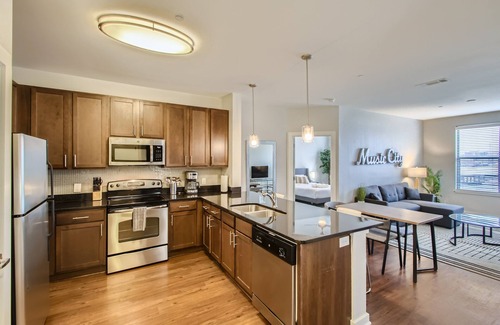 The Gulch Apartment | Downtown in the Gulch - 2bed/2bath