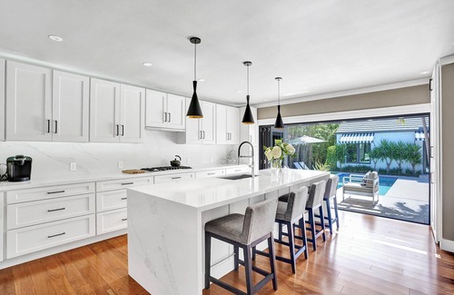 Delray Beach House | Downtown Luxury Home + Guest Home w/Heated Pool & Spa 3 blocks to Atlantic Ave