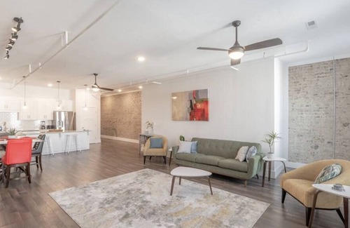 Rocky Mount Apartment | Downtown Main St Loft 133 - Walk to Expo Center !
