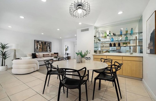 Palm Desert Condo | Downtown Palm Desert - Modern turnkey 3BR, sleeps 6, condo with AC and Pool