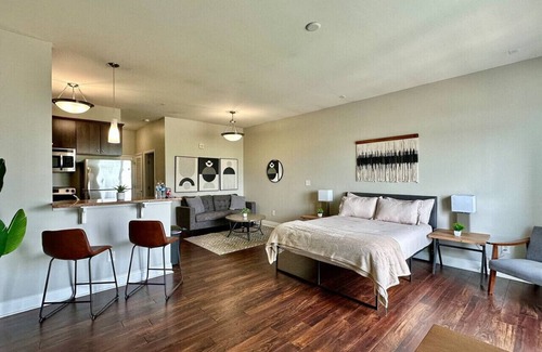 Cole-Noble District Apartment | Downtown Penthouse Loft w/View