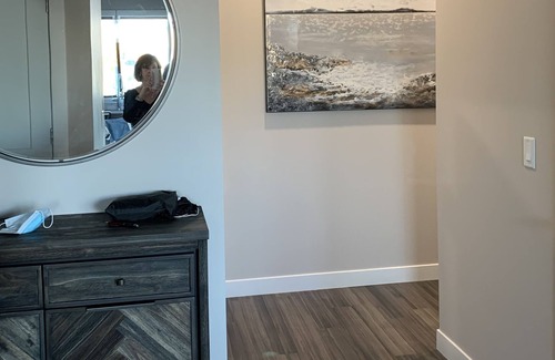 Sheboygan Condo | Downtown waterfront condo. Full hook-up boat slip! Close to beach! Private deck!