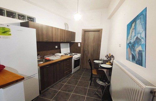 Karditsa Apartment | Dreams 3 Studio in Karditsa with kitchen, very large balcony, WiFi, AC