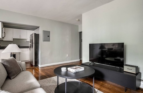 Longwood Apartment | Dreamy Brookline 2BR w/Public W/D, nr Fenway & Groceries, by Blueground