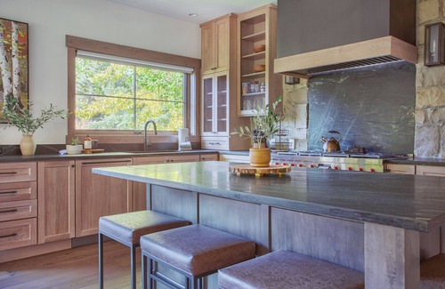 Frisco House | Dreamy home on river, mountain views, steps from town.