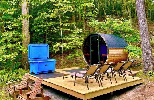Copperhill Apartment | Dreamy Treehouse Getaway ~Dog Friendly~Disc Golf