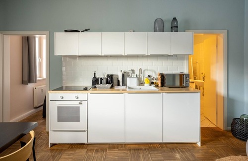 Innere Neustadt Apartment | Dresden Hoyerswerdaer Str | One-Bedroom Suite XL