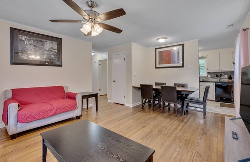 Durham House | Duke Hospital 3BR Zero Stairs, Wheelchair access ramp with handrails