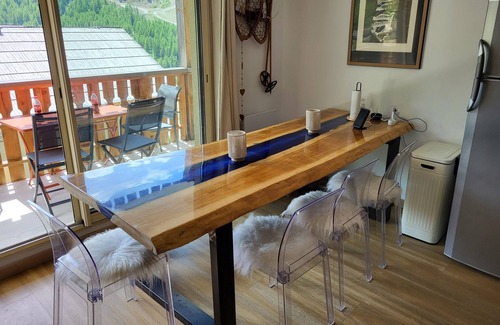 Isola Apartment | Duplex 80m2, 2 bedrooms, 6pers, near ski slopes, Garage, Internet, Small pets