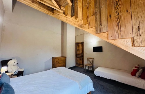 Chapelle-des-Bois Apartment | Duplex apartment at the foot of the cross-country ski trails