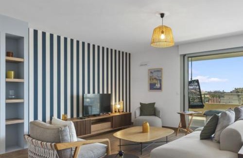 Juan-les-Pins Apartment | Duplex Elegante Vista Panorâmica 360 Juan-les-Pins