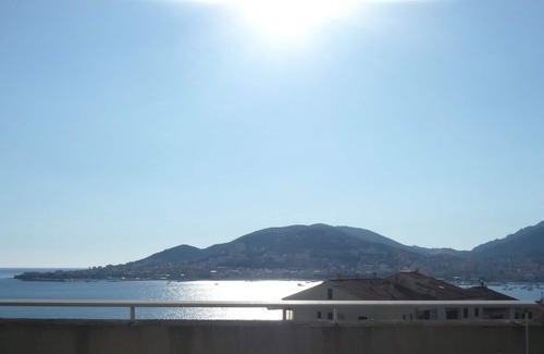 Le Ricanto Apartment | Duplex in Ajaccio, between two beaches, sea view, 7 per, 3 bdrms, 2 bathrms, 3 terraces