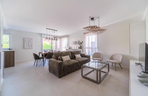 Bischwihr House | Duplex Jardin – Gîte des 4 Lions