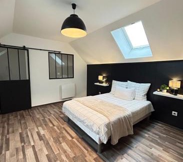 Moneteau Apartment | Duplex, parking gratuit privé, 5min centre Auxerre