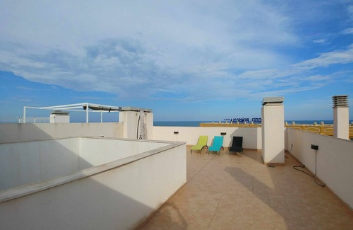 Peniscola Apartment | DUPLEX PENTHOUSE NEXT TO THE BEACH. SWIMMING POOL. GREAT TERRACE AND PARKING