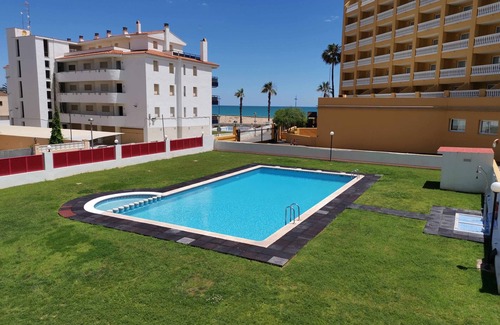 Peniscola Apartment | DUPLEX PENTHOUSE NEXT TO THE BEACH. SWIMMING POOL. GREAT TERRACE AND PARKING