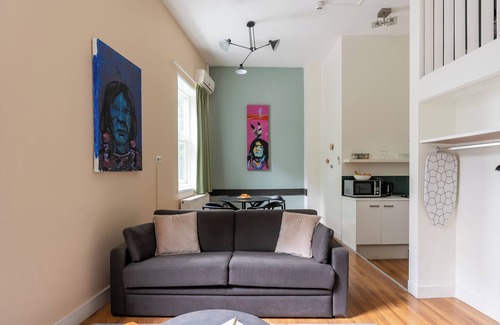 Nieuwmarkt en Lastage Apartment | Duplex Studio close to Centraal Station (4 persons) - Amsterdam Dockside Flats