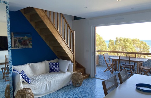 Ajaccio Apartment | Duplex terrace with sea view 3 minutes' walk from the most beautiful beaches