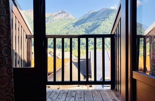Monetier-les-Bains Apartment | Duplex with nice view on the glacier of Monêtier