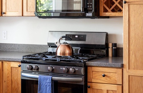 Traverse City House | Dyer Lake Gallery Retreat Lakefront Deck + Fire Pit