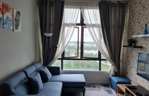 Kempas Apartment | E Life D Summit Residences With Wifi & Netflix