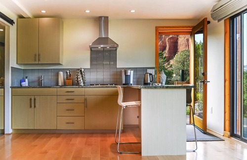 West Sedona House | Eagle Dancer, The Sanctuary. As seen in Condé Nast