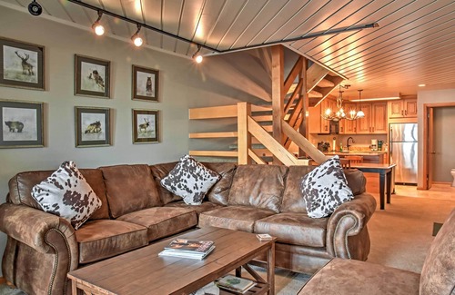 Crested Butte House | 'Eagle's Nest' Crested Butte Townhome w/Mtn Views