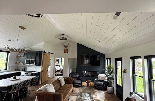 Anna Other | Eagles Crossing is a Newly Renovated 3-Bed Farmhouse with a Large Deck & Hot Tub