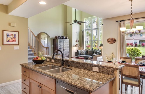 Waikoloa House | Early bird 10% off 1/25-4/11. Relax- Quiet end unit #601, tropical view, 90 golf