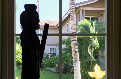 Waikoloa House | Early bird 10% off 1/25-4/11. Relax- Quiet end unit #601, tropical view, 90 golf