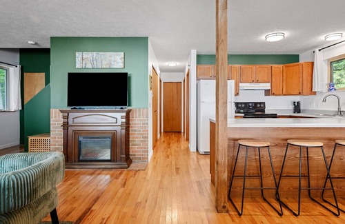 Traverse City Cottage | East Beach Cottage: Sandy | Secluded | 3 King Beds