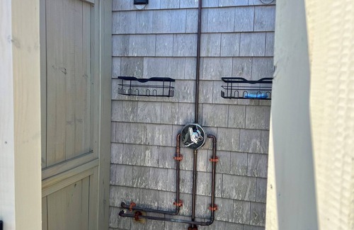 Provincetown Condo | East End Oasis , across from beach, Front door Parking , Private fenced yard BBQ